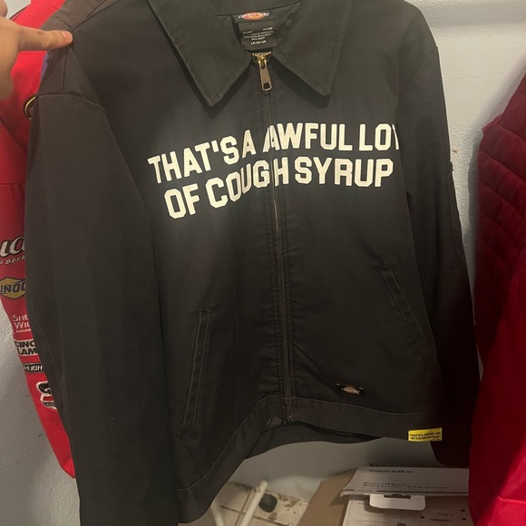 That’s an awful lot of cough syrup dickies jacket